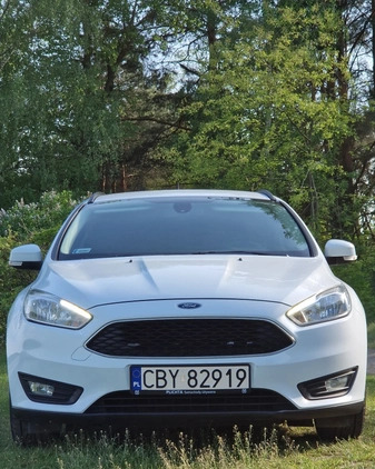 Ford Focus cena 43900 przebieg: 149500, rok produkcji 2017 z Koronowo małe 781